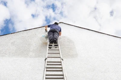 Peinture extérieure à Laprugne — façades et ravalement
